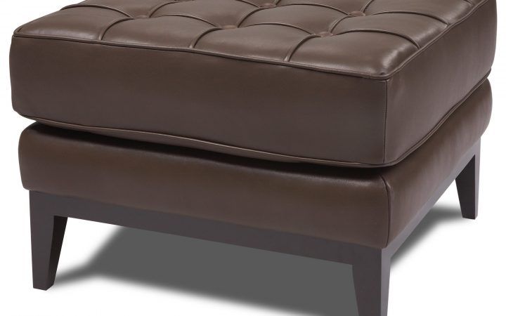  Best 20+ of Brown Leather Square Pouf Ottomans