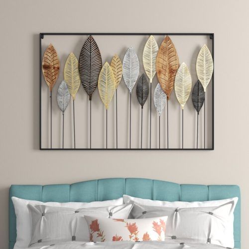 Tall Cut-Out Leaf Wall Art (Photo 2 of 20)