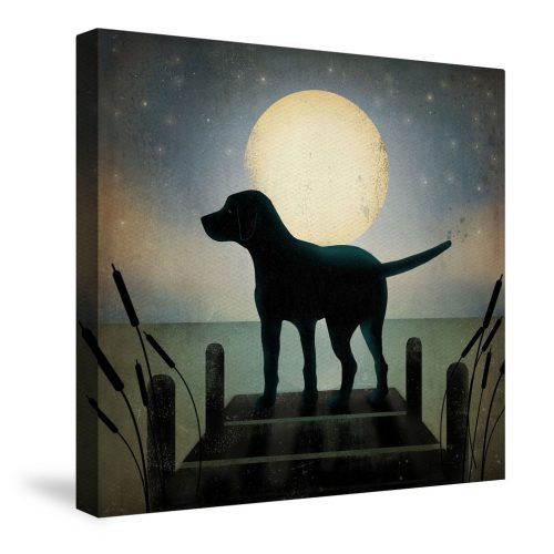 Dogs Canvas Wall Art (Photo 6 of 15)