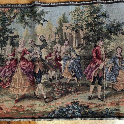 Blended Fabric Classic French Rococo Woven Tapestries (Photo 5 of 20)