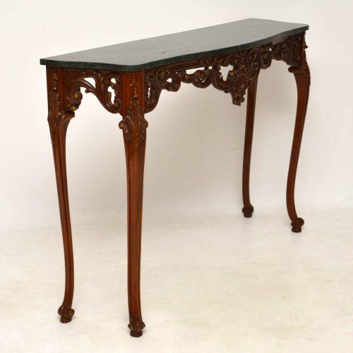 Marble Top Console Tables (Photo 4 of 20)