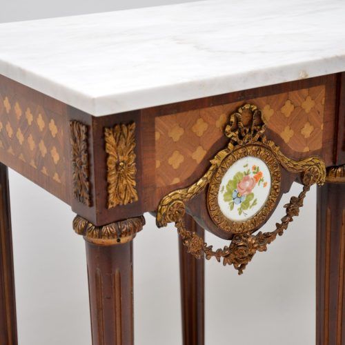 Marble Top Console Tables (Photo 15 of 20)