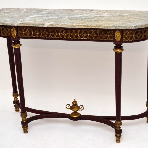 Marble Console Tables Set Of 2 (Photo 8 of 20)
