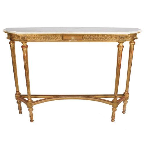 Marble Top Console Tables (Photo 20 of 20)