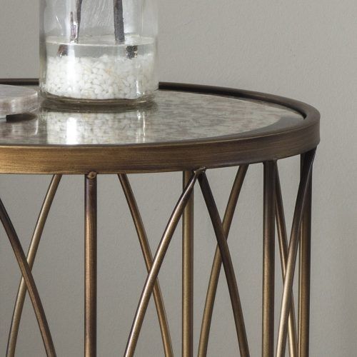 Antique Gold And Glass Console Tables (Photo 11 of 20)