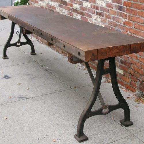 Vintage Coal Console Tables (Photo 20 of 20)