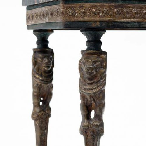 Black Metal And Marble Console Tables (Photo 20 of 20)