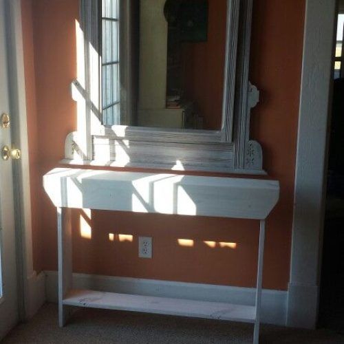 Antique Mirror Console Tables (Photo 7 of 20)