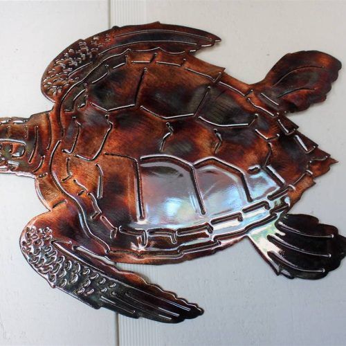 Sea Turtle Metal Wall Art (Photo 16 of 20)