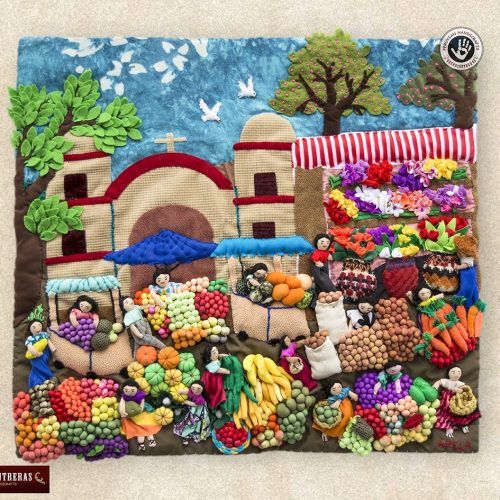 Fabric Applique Wall Art (Photo 11 of 15)