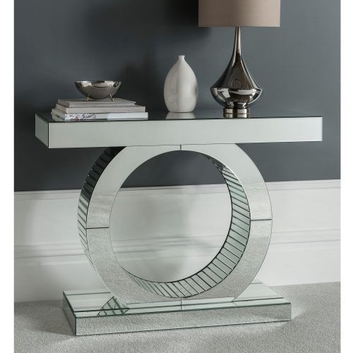 Mirrored Modern Console Tables (Photo 14 of 20)