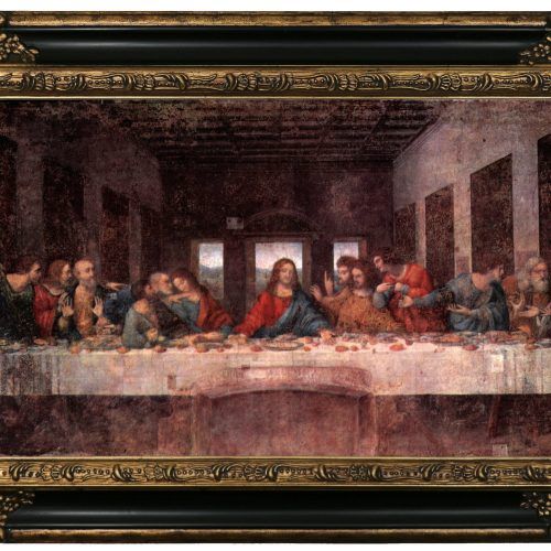 Blended Fabric Leonardo Davinci The Last Supper Wall Hangings (Photo 15 of 20)