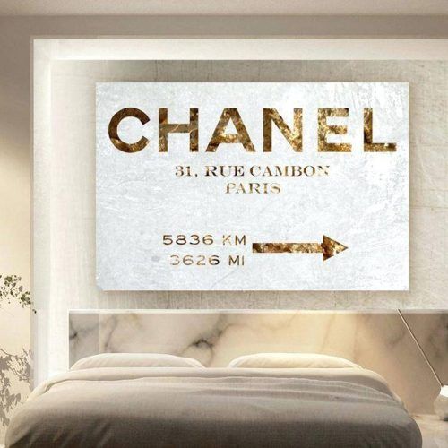 Coco Chanel Wall Decals (Photo 25 of 25)