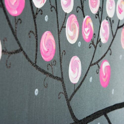Pink And Grey Wall Art (Photo 18 of 20)