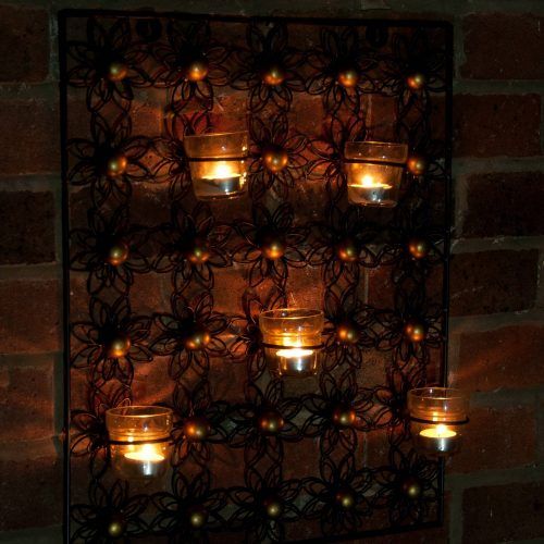 Metal Wall Art Candle Holder (Photo 13 of 20)