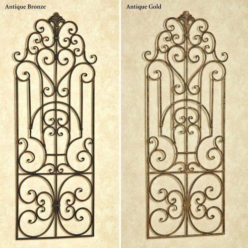 Faux Wrought Iron Wall Decors (Photo 20 of 25)