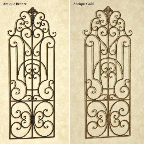 Faux Wrought Iron Wall Decors (Photo 24 of 25)