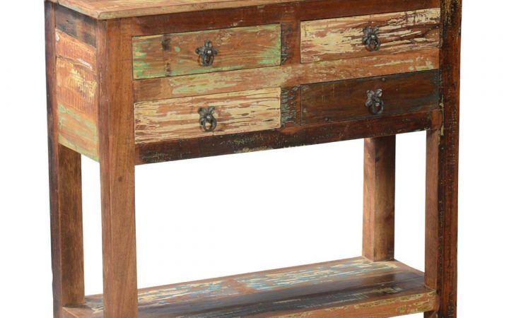 2024 Latest Barnwood Console Tables