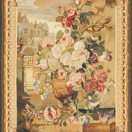 Blended Fabric Classic French Rococo Woven Tapestries (Photo 9 of 20)