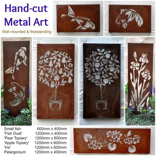 Outdoor Metal Wall Art Panels (Photo 2 of 20)