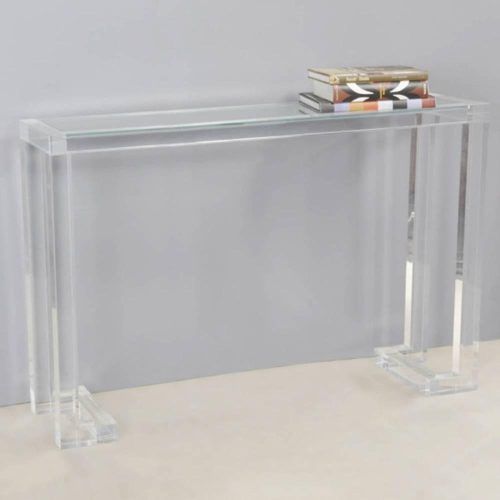 Clear Console Tables (Photo 2 of 20)