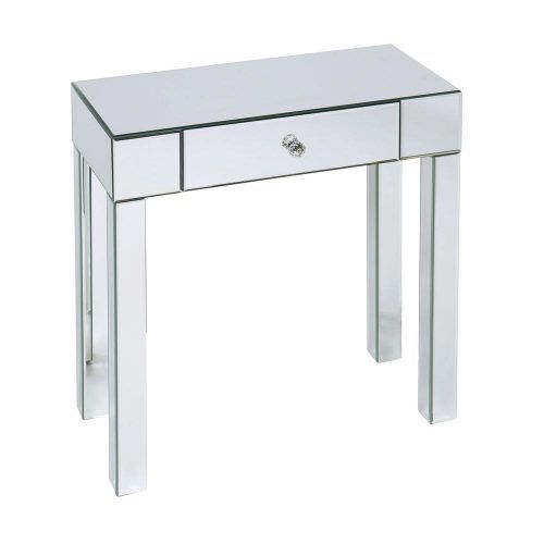 Mirrored And Silver Console Tables (Photo 14 of 20)