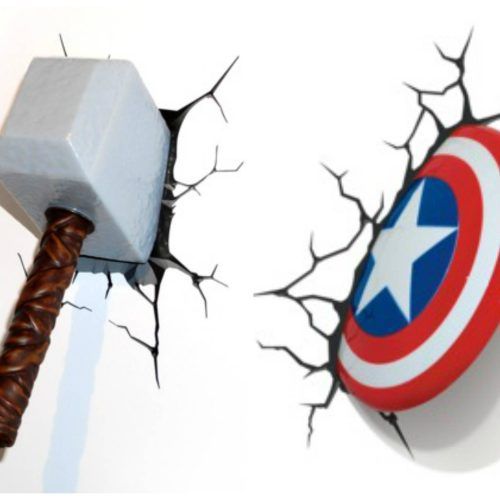 Avengers 3D Wall Art (Photo 11 of 20)