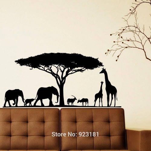 Safari Animal Wall Art (Photo 14 of 20)