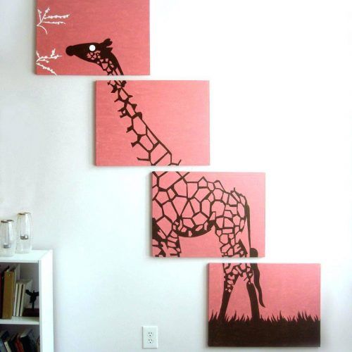 Giraffe Metal Wall Art (Photo 20 of 20)