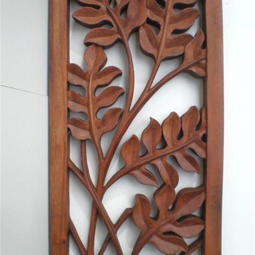 Wood Carved Wall Art (Photo 8 of 20)