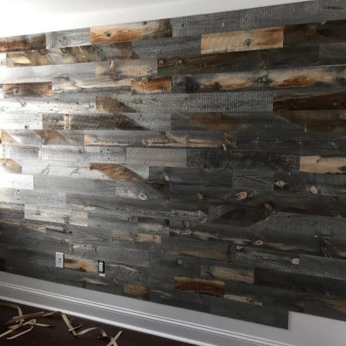 Reclaimed Wood Wall Accents (Photo 10 of 15)