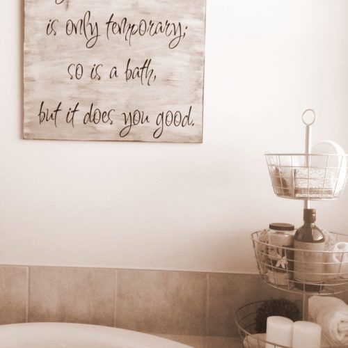 Wall Accents For Bathrooms (Photo 12 of 15)