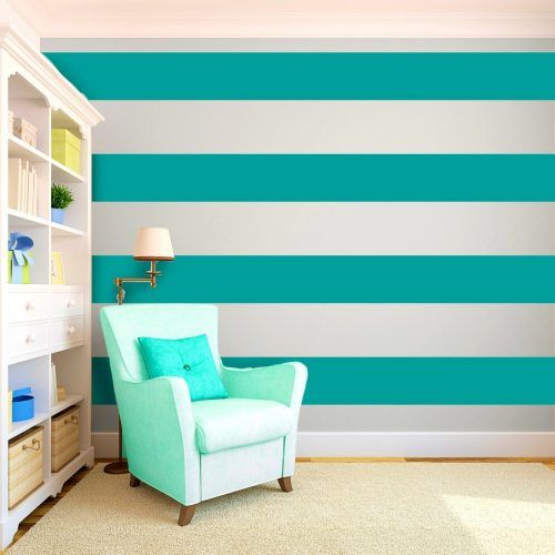 Vertical Stripes Wall Accents (Photo 5 of 15)