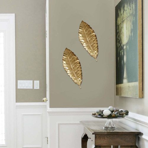 Metal Leaf Wall Decor By Red Barrel Studio (Photo 14 of 20)