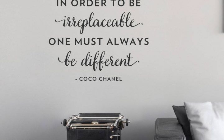 25 The Best Coco Chanel Wall Decals