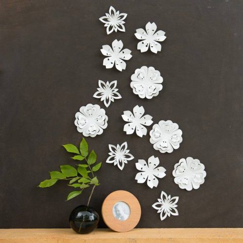 Blossom White 3D Wall Art (Photo 6 of 20)