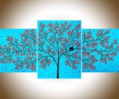 Top 20 of Red and Turquoise Wall Art