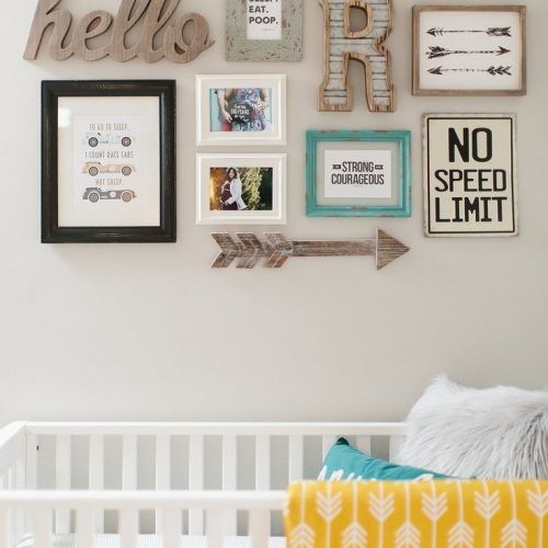 Girl Nursery Wall Accents (Photo 5 of 15)