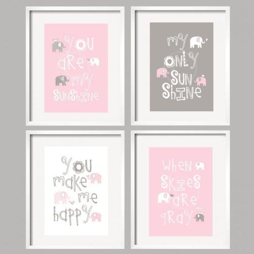Personalized Nursery Canvas Wall Art (Photo 13 of 15)