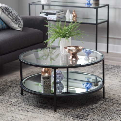 Full Black Round Coffee Tables (Photo 6 of 20)