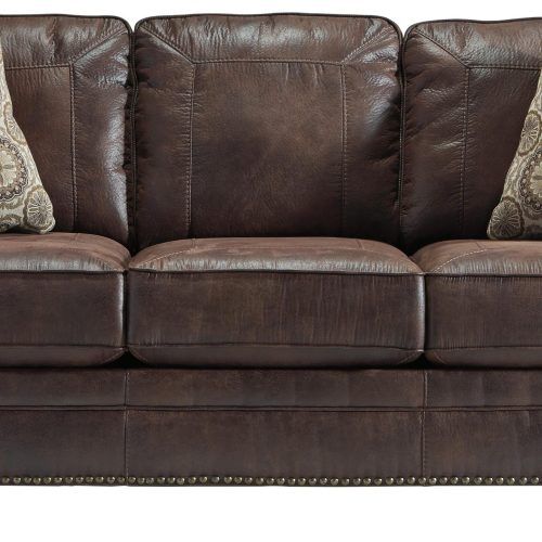 Faux Leather Sofas (Photo 5 of 21)