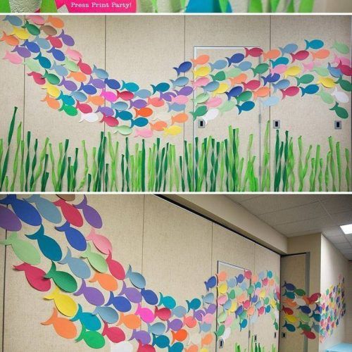 Preschool Wall Decoration (Photo 12 of 30)