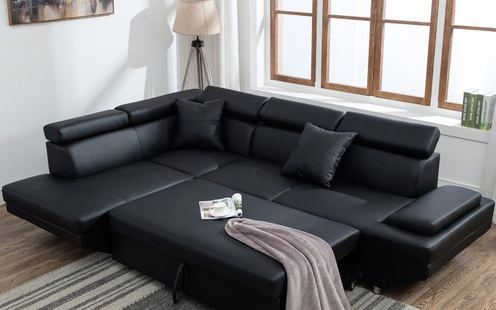 20 Best Collection of 3 Seat L Shaped Sofas in Black
