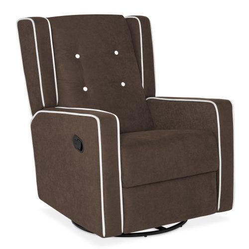 Modern Velvet Upholstered Recliner Chairs (Photo 7 of 20)