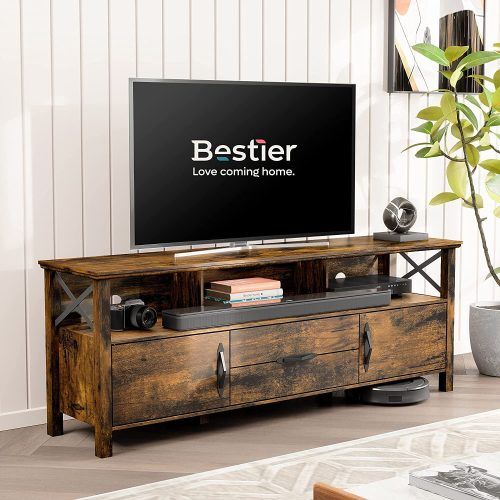 Bestier Tv Stand For Tvs Up To 75" (Photo 3 of 20)