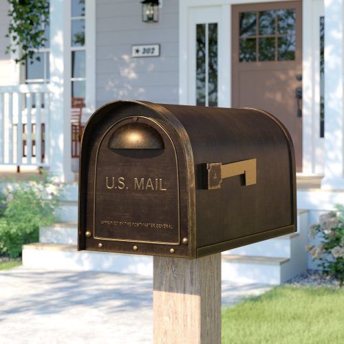 Lacordaire Wall Mounted Mailbox (Photo 10 of 20)