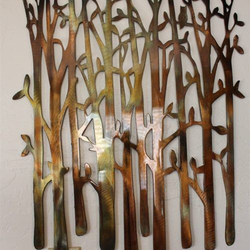 Bamboo Metal Wall Art (Photo 2 of 25)