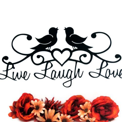 Live Love Laugh Metal Wall Decor (Photo 23 of 25)