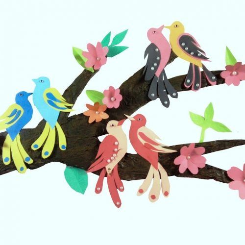 Birds On A Branch Wall Decor (Photo 15 of 20)