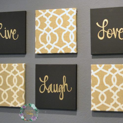 Black And Gold Wall Art (Photo 1 of 20)